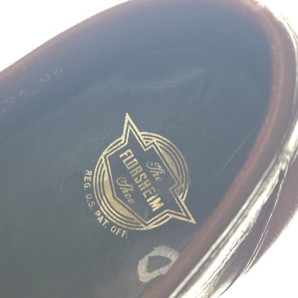 Florsheim Imperial Brown Leather Loafers Dress men\'s size 10E wide